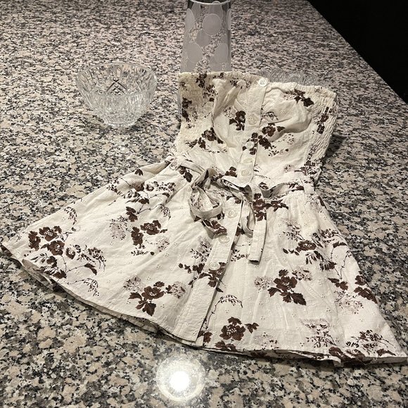 Strapless Dress x Guess. Dry Cleaned! - Picture 1 of 7